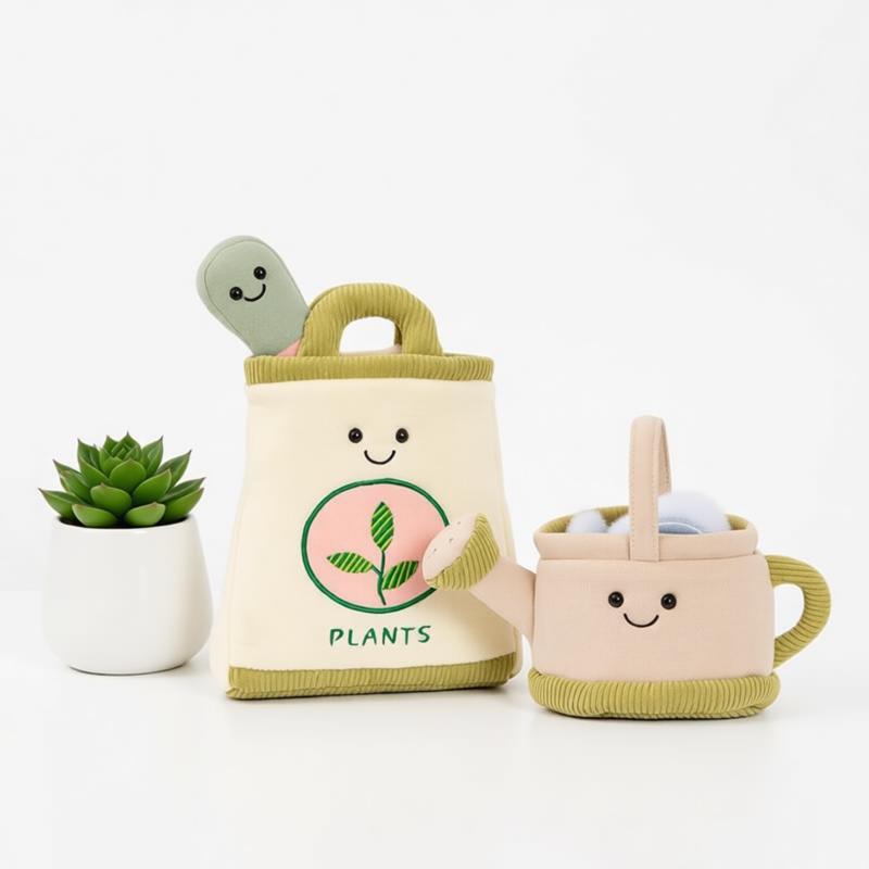Parent Of Plant - دمية محشوة ناعمة على شكل نباتات
