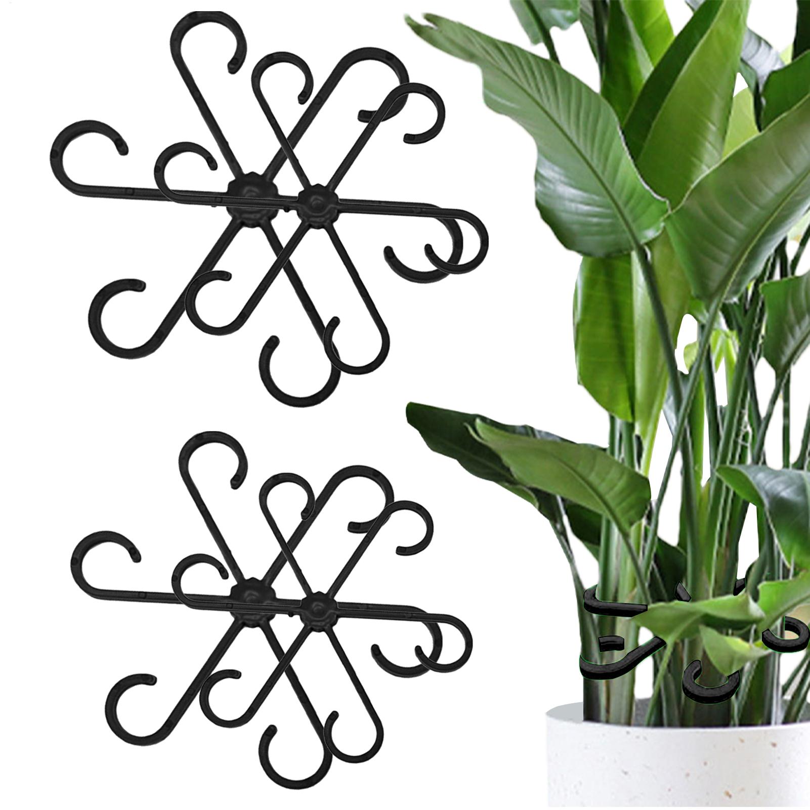 Plant Parent Tools - 4 قطع مشبك تثبيت النباتات، إطار